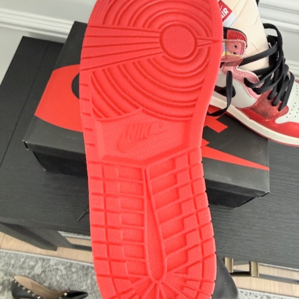 Nike Air Jordan Retro High Top Size 10 --Across The Spiderverse - Picture 3 of 9